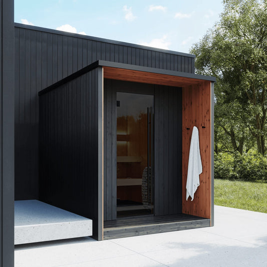 IGNIS® Black Outdoor Sauna (3-4 Person)