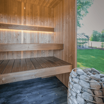 Finnmark IGNIS® Outdoor Sauna (3 - 4 Person) Modular Outdoor Sauna | Finnmark Sauna