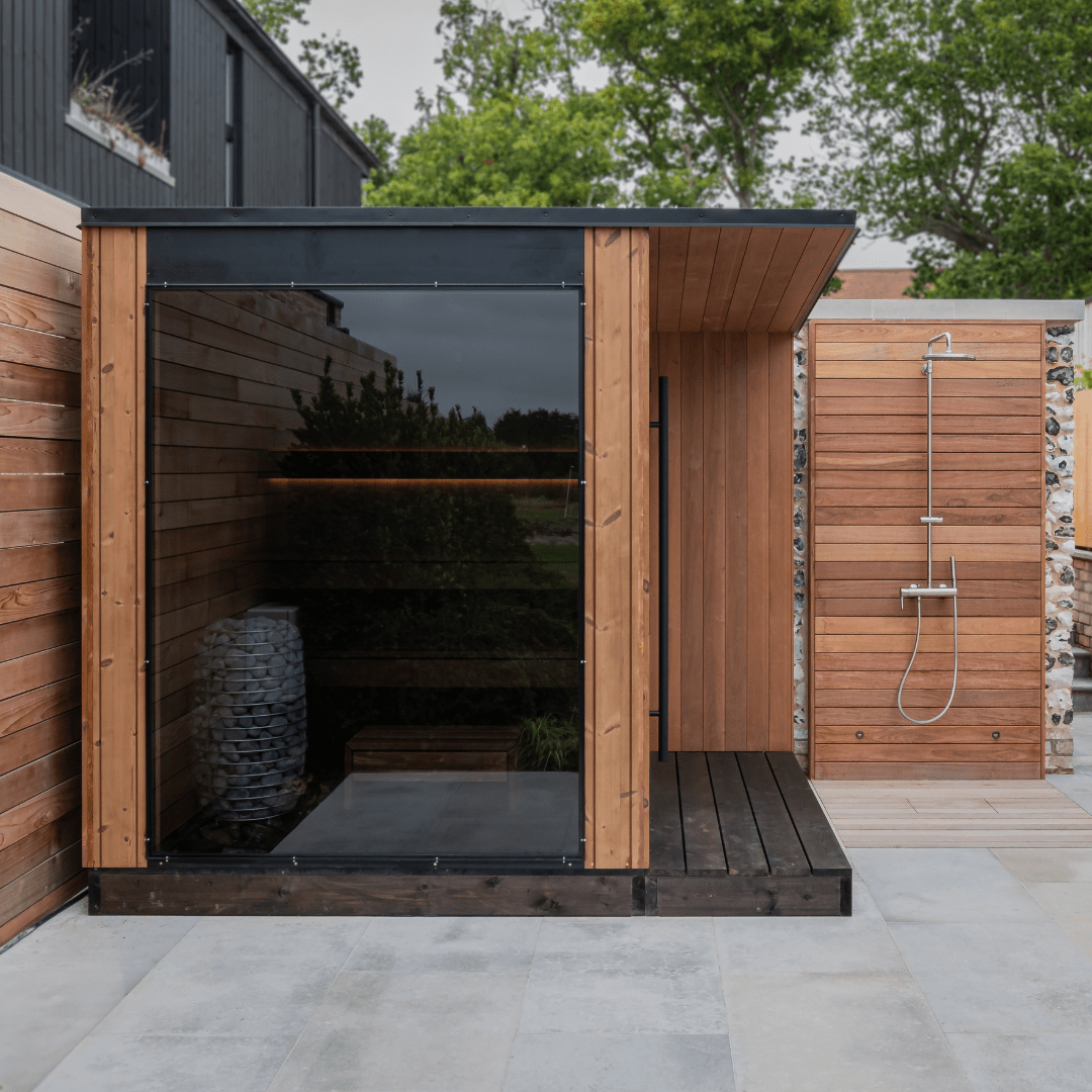 Finnmark URSA® Outdoor Sauna (3 - 4 Person) Modular Outdoor Sauna | Finnmark Sauna