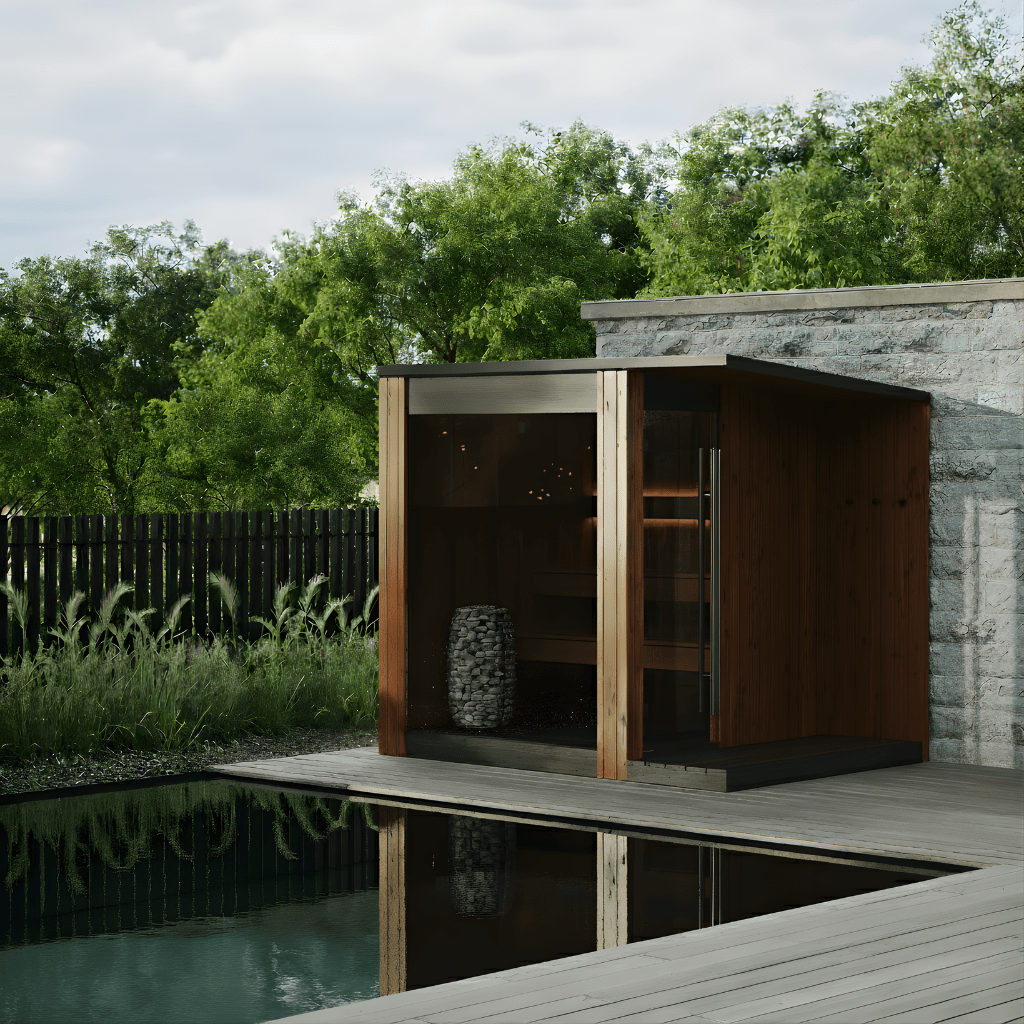 Finnmark URSA® Outdoor Sauna (3 - 4 Person) Modular Outdoor Sauna | Finnmark Sauna