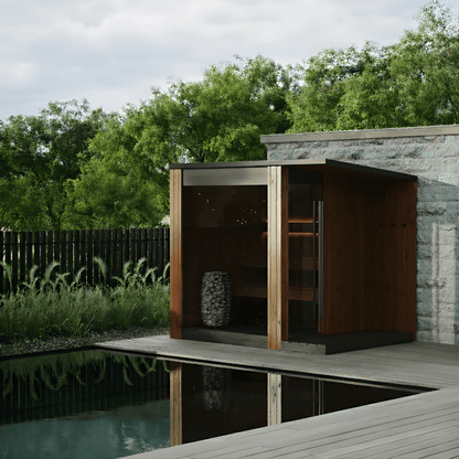 Finnmark URSA® Outdoor Sauna (3 - 4 Person) Modular Outdoor Sauna | Finnmark Sauna