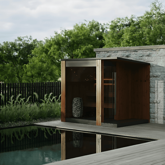Finnmark URSA® Outdoor Sauna (3 - 4 Person) Modular Outdoor Sauna | Finnmark Sauna