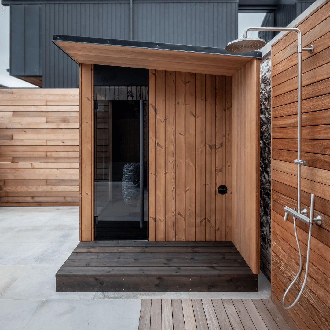 Finnmark URSA® Outdoor Sauna (3 - 4 Person) Modular Outdoor Sauna | Finnmark Sauna