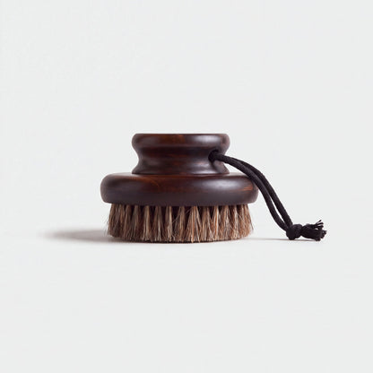 Rento Wooden Body Brush Dark Bamboo & Natural Hair - hero