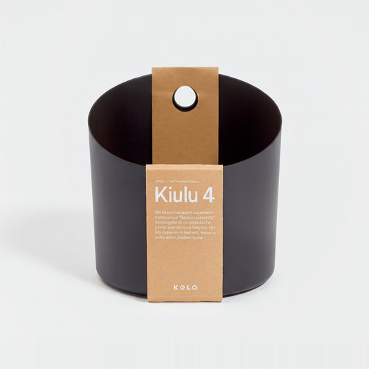 KOLO Sauna Bucket Black - hero with card band