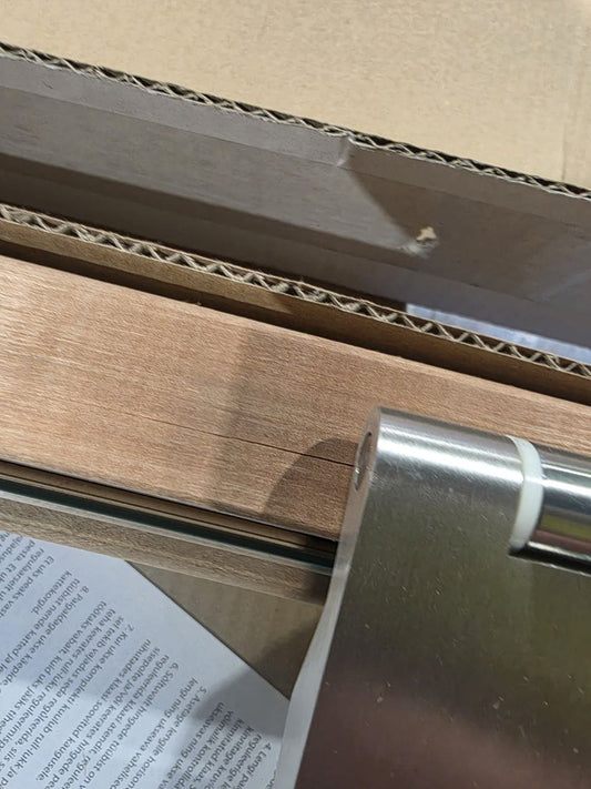 Glass Sauna Door with Thermo Aspen Frame - Premium (B - Stock) Sauna Door | Finnmark Sauna