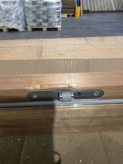 Glass Sauna Door with Thermo Aspen Frame (Standard) (B - Stock) Sauna Door | Finnmark Sauna