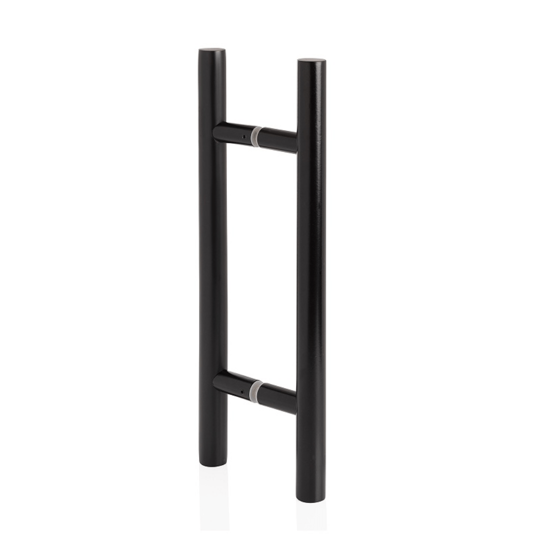 Glass Steam Room Door with Black Aluminium Frame (AU Lux / Left - Handed) Steam Room Door | Finnmark Sauna