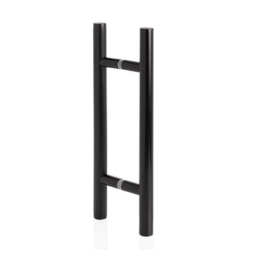 Glass Sauna Room Door with Black Timber Frame (Benelux Black)