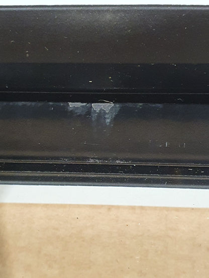 Glass Steam Room Door with Black Aluminium Frame (B - Stock) Steam Room Door | Finnmark Sauna