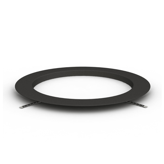 Helo Electric Sauna Heater Integration Collar - Round Black Electric Sauna Heater Accessories | Finnmark Sauna