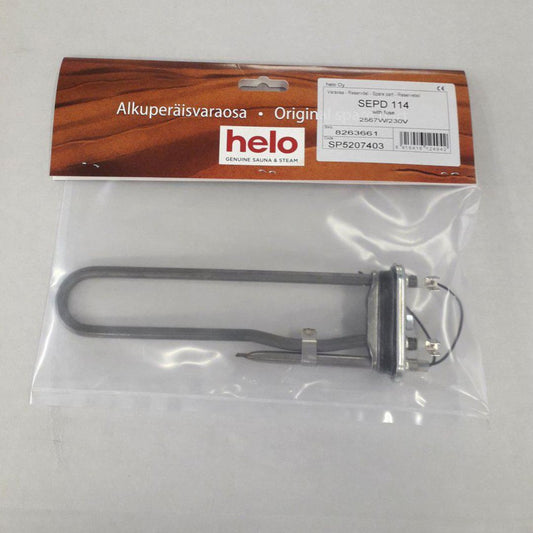 Helo Steam Generator Element SEPD 114 2567W | Finnmark Sauna