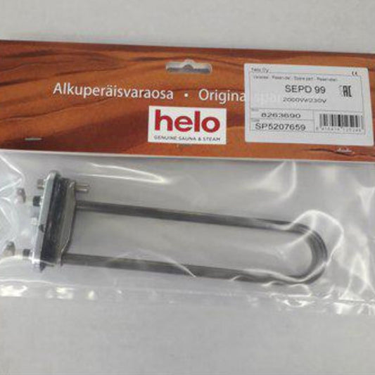 Helo Steam Generator Element SEPD 99 2000w | Finnmark Sauna