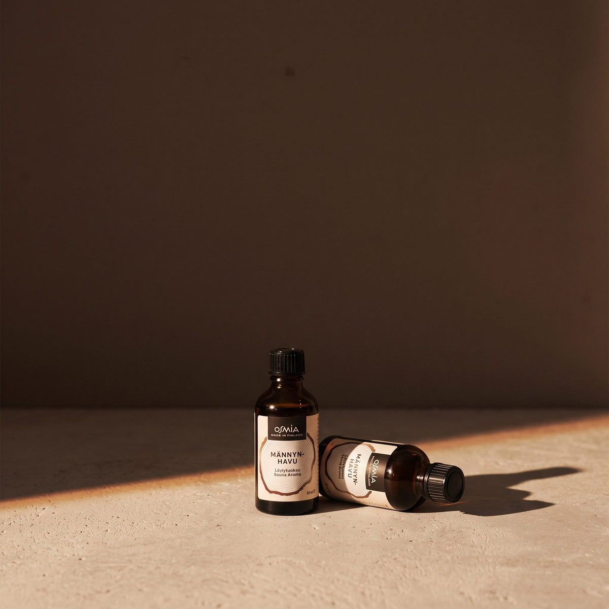 Pine Forest Sauna Aroma by Osmia (50ml) - lifestyle in sunlight