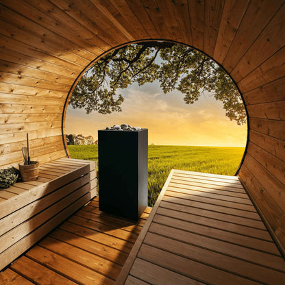 HUUM CORE Black Electric Sauna Heater