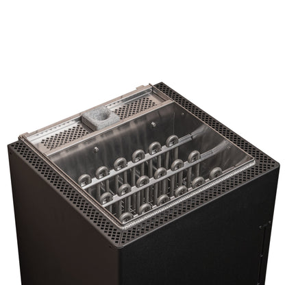HUUM CORE Wall Combi Electric Sauna Heater Black Electric Sauna Heater | Finnmark Sauna