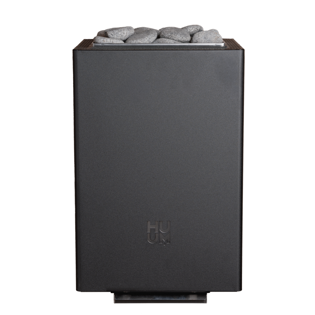 Mini Combi Unit HUUM CORE Wall Mini Combi Electric Sauna Heater Black