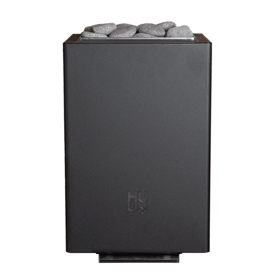 HUUM CORE Wall Mini Combi Electric Sauna Heater Black Electric Sauna Heater | Finnmark Sauna