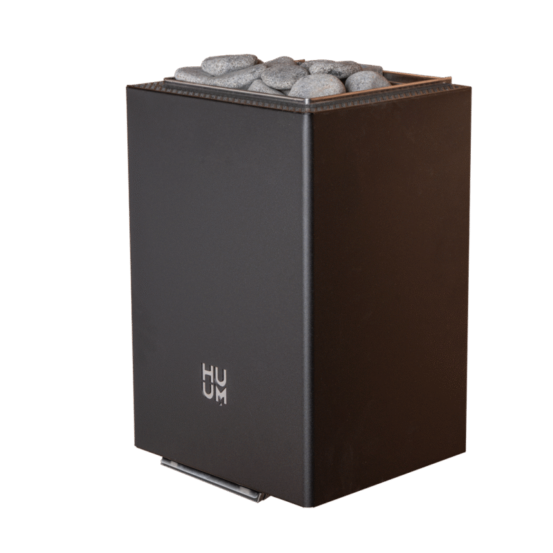 HUUM CORE Wall Mini Electric Sauna Heater Black Electric Sauna Heater | Finnmark Sauna