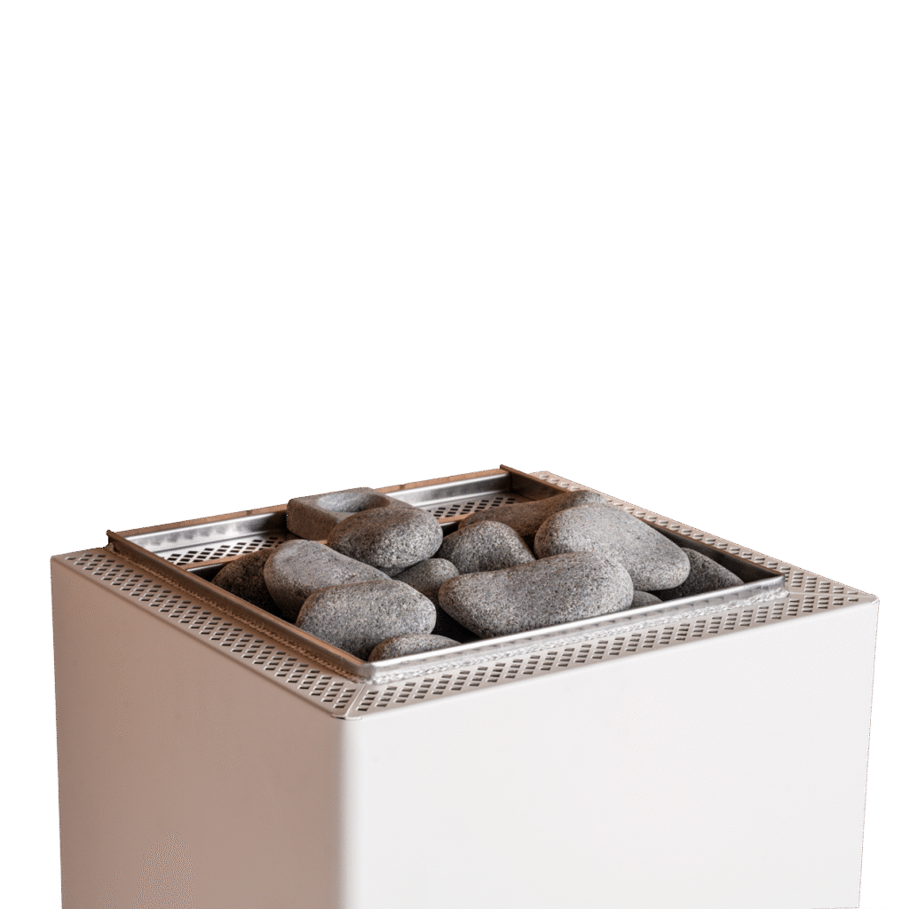 HUUM CORE Wall Mini Electric Sauna Heater White Electric Sauna Heater | Finnmark Sauna