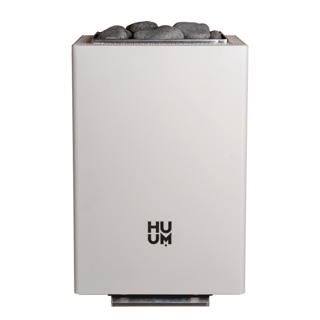 HUUM CORE Wall Mini Electric Sauna Heater White Electric Sauna Heater | Finnmark Sauna