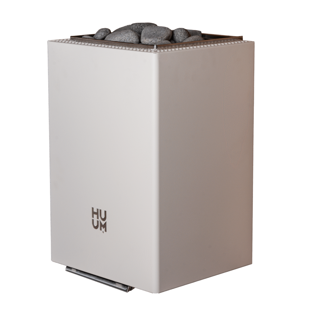 HUUM CORE Wall Mini Electric Sauna Heater White Electric Sauna Heater | Finnmark Sauna