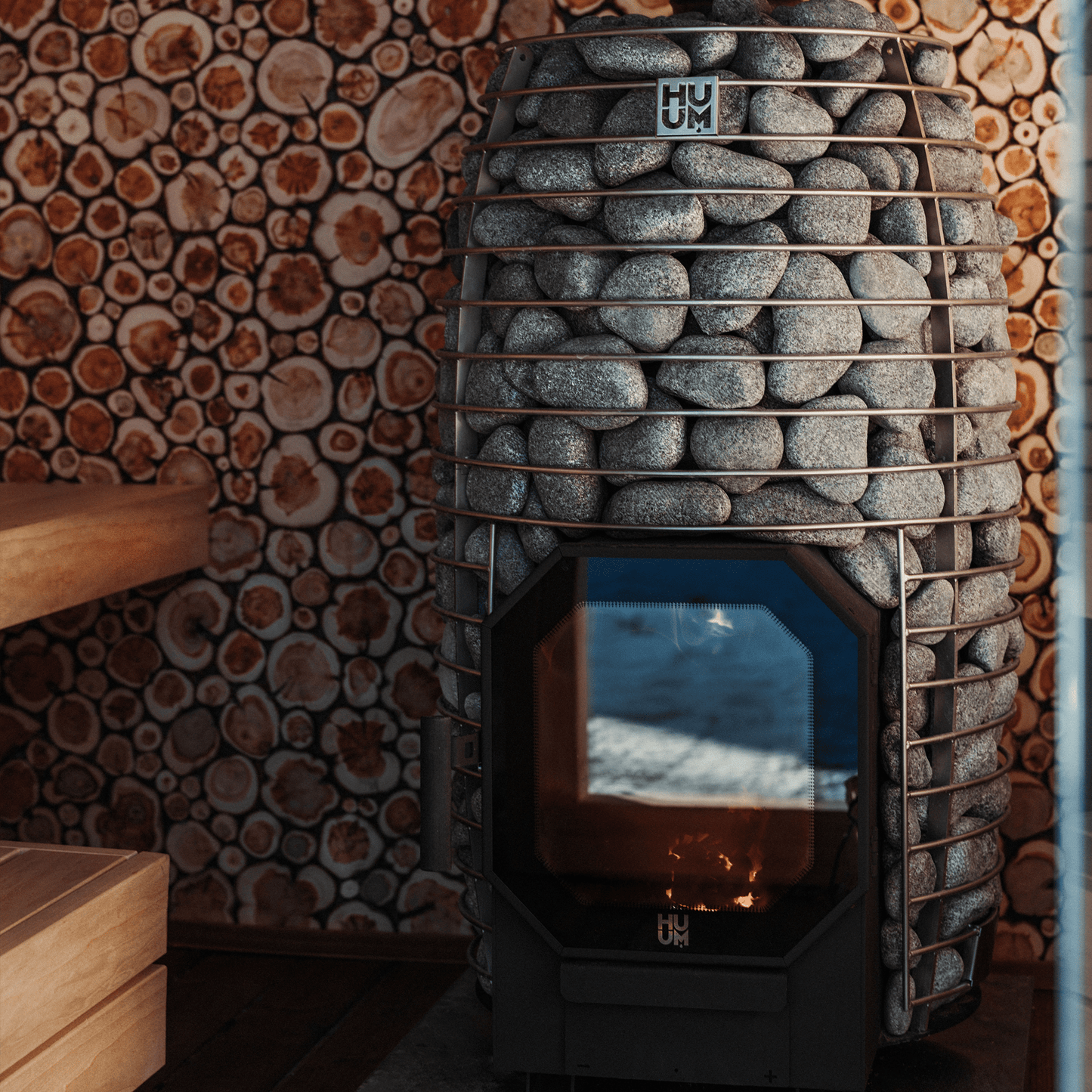 HUUM HIVE Flow Wood Burning Sauna Heater Wood Burning Sauna Heater | Finnmark Sauna