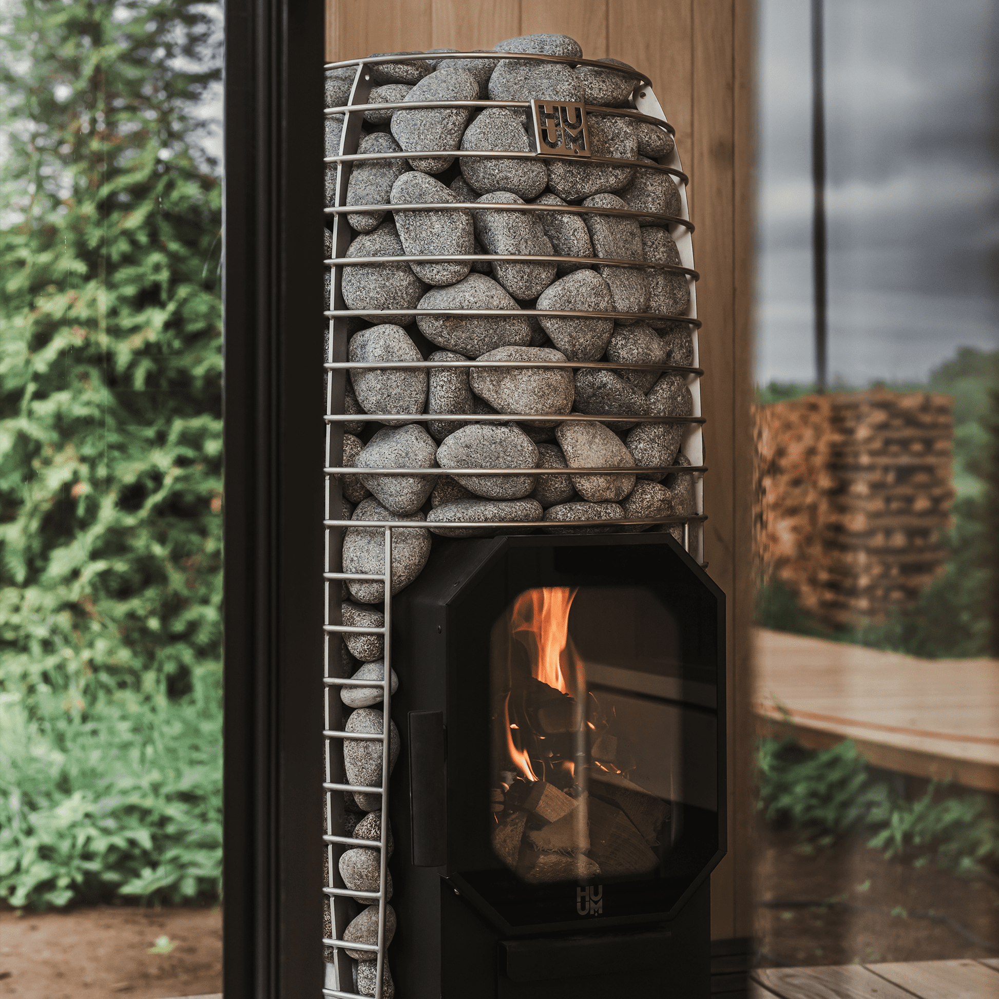 HUUM HIVE Flow Wood Burning Sauna Heater Wood Burning Sauna Heater | Finnmark Sauna