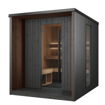 IGNIS® Black Outdoor Sauna (3-4 Person)