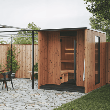 IGNIS® Outdoor Sauna (3 - 4 Person) Modular Outdoor Sauna | Finnmark Sauna