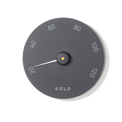 KOLO Sauna Thermometer Black
