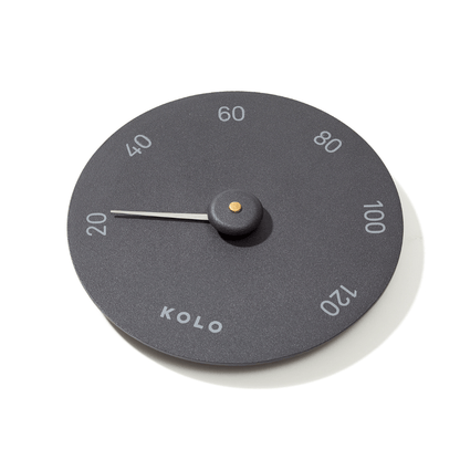 KOLO Sauna Thermometer Black
