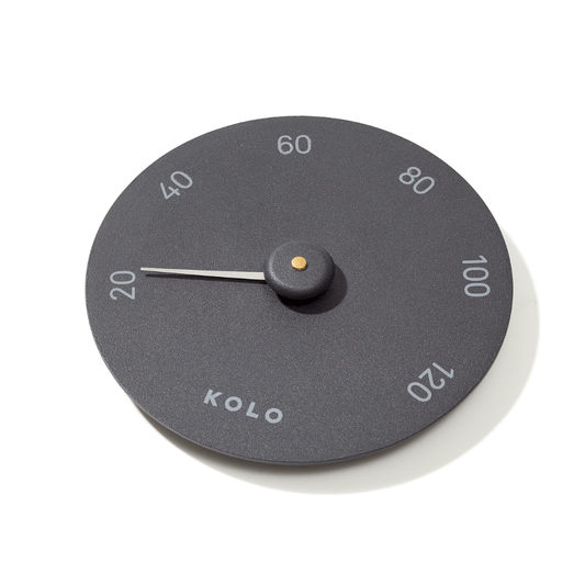 KOLO Sauna Thermometer Black