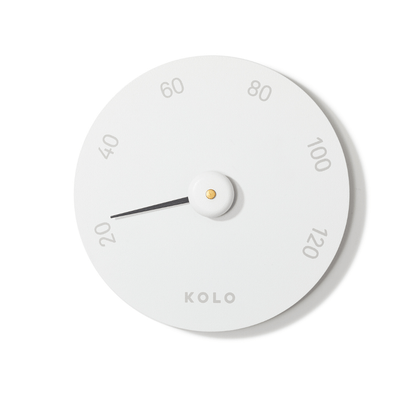 KOLO Sauna Thermometer White