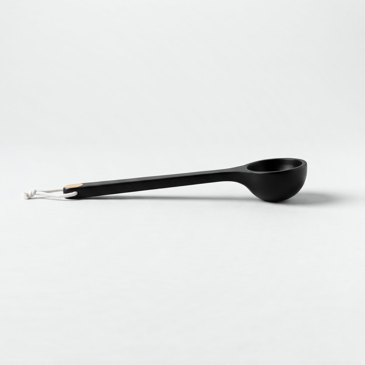 4 Living Sauna Ladle Black - side profile