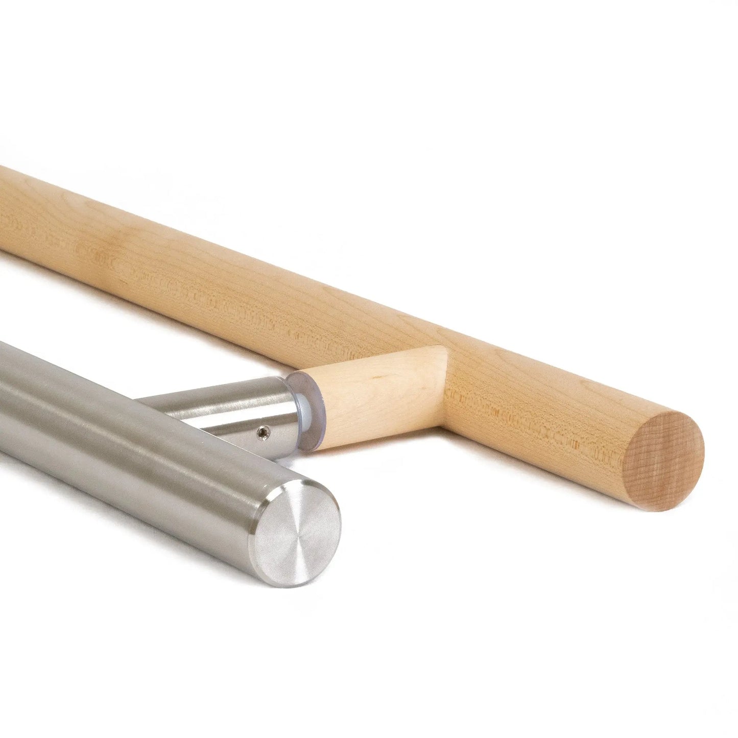 Maple Sauna Door Handle - Guardsman Style Handle Sauna Door Handle | Finnmark Sauna