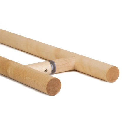 Maple Sauna Door Handle - Guardsman Style Handle Sauna Door Handle | Finnmark Sauna