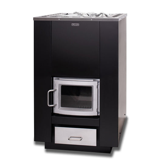 Narvi 30 & 50 Wood Burning Sauna Heater Wood Burning Sauna Heater | Finnmark Sauna