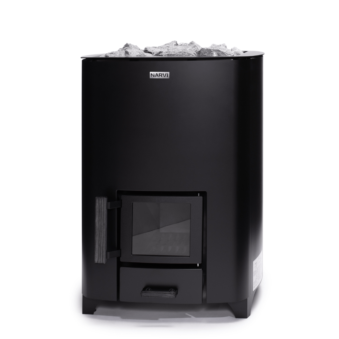 Narvi NC 16/20/24 Wood Burning Sauna Heater | Finnmark Sauna