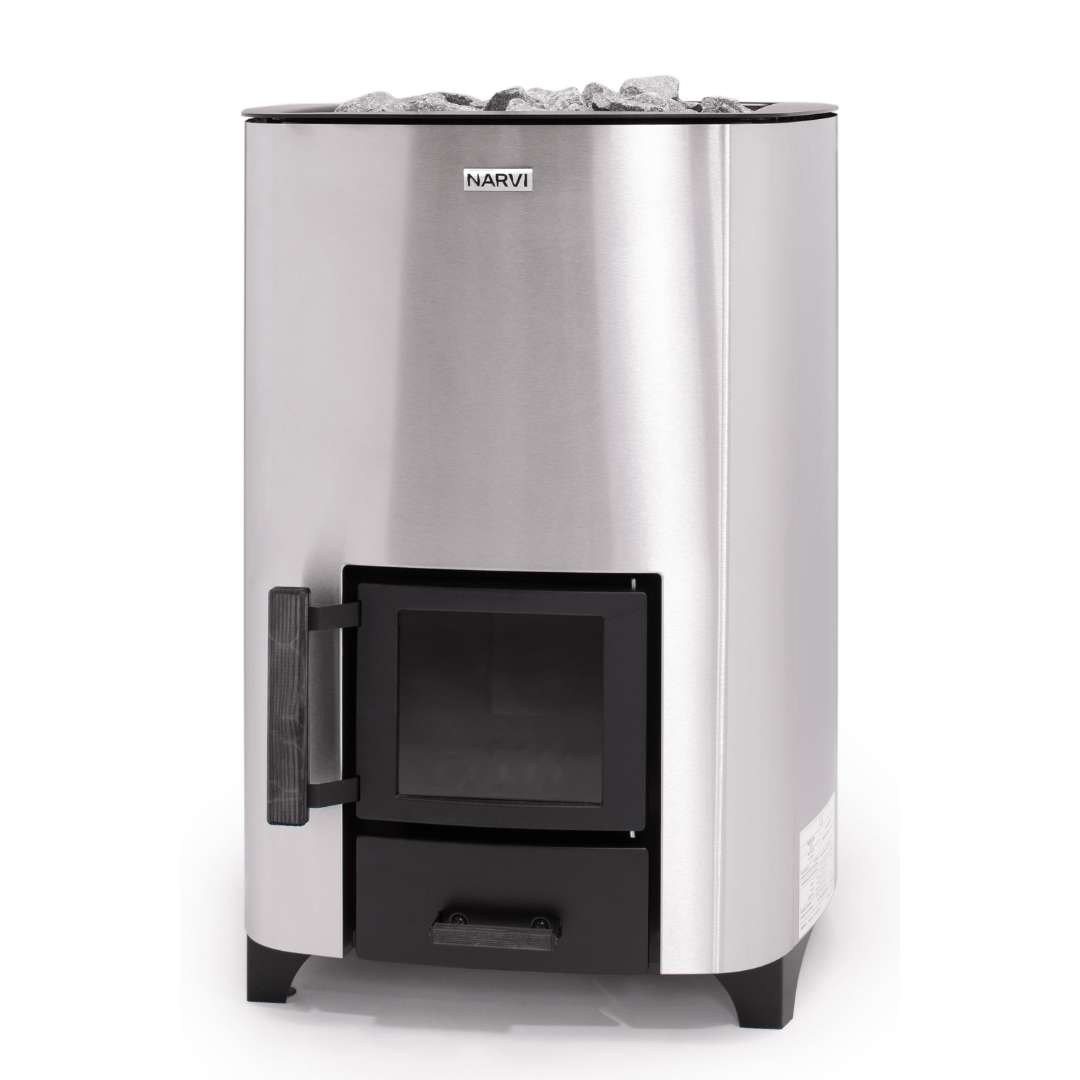 Narvi NC 16/20/24 Wood Burning Sauna Heater | Finnmark Sauna