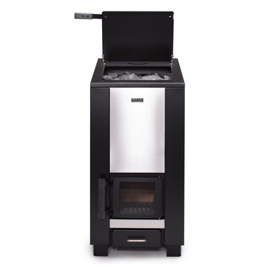 Narvi Steam Master Wood Burning Sauna Heater Wood Burning Sauna Heater | Finnmark Sauna