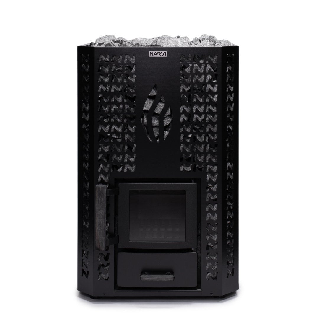 Narvi Stony Wood Burning Sauna Heater | Finnmark Sauna