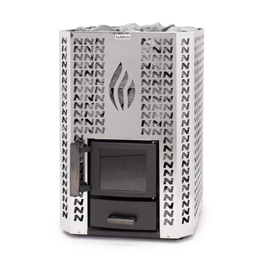 Narvi Stony Wood Burning Sauna Heater | Finnmark Sauna