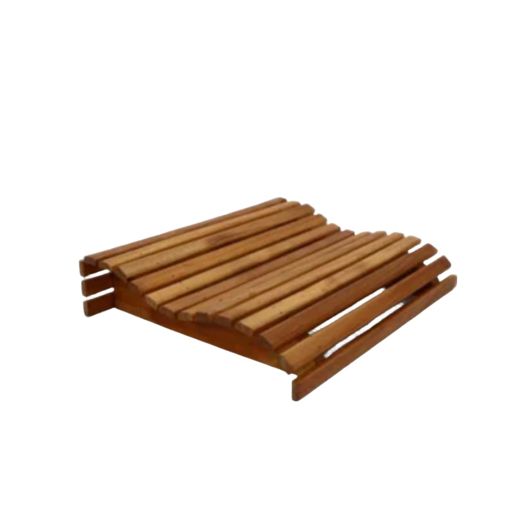 Oiled Sauna Headrest Heat Treated Aspen Headrest | Finnmark Sauna