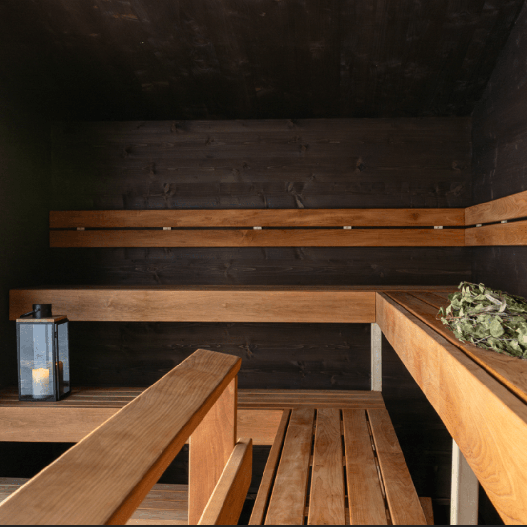 Outdoor Sauna Trailer 'Ilves' Plus (8 - 10 people) by Lapelland Sauna Trailer | Finnmark Sauna