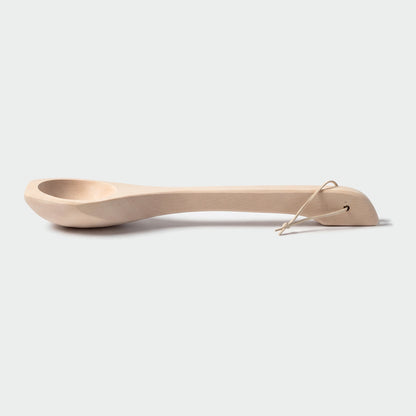 4 Living Sauna Ladle Birch - side profile
