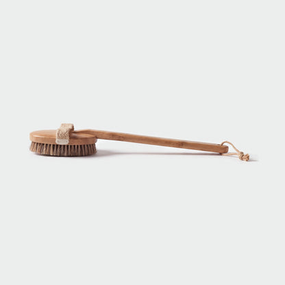 Rento Exfoliating Sauna Bath Brush Bamboo & Natural Hair - hero
