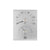 Rento Anodised Aluminium Sauna Thermometer & Hygrometer Natural