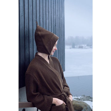 Rento Kenno Sauna Hat Dark Brown