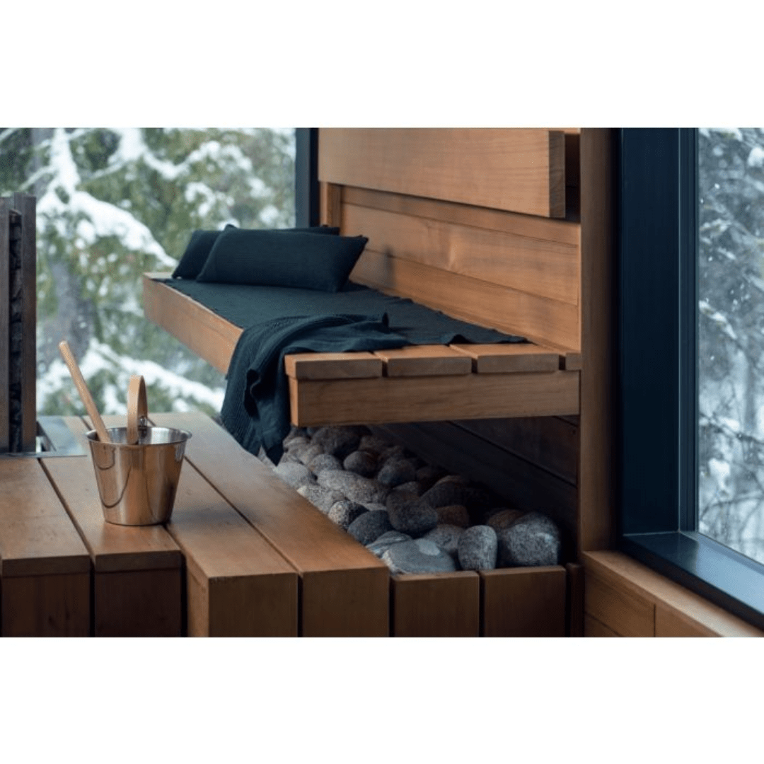 Rento Kenno Sauna Pillow Dark Green Sauna Pillow | Finnmark Sauna